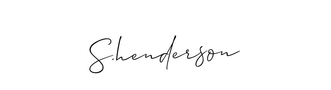 Once you've used our free online signature maker to create your best signature Allison_Script style, it's time to enjoy all of the benefits that S.henderson name signing documents. S.henderson signature style 2 images and pictures png