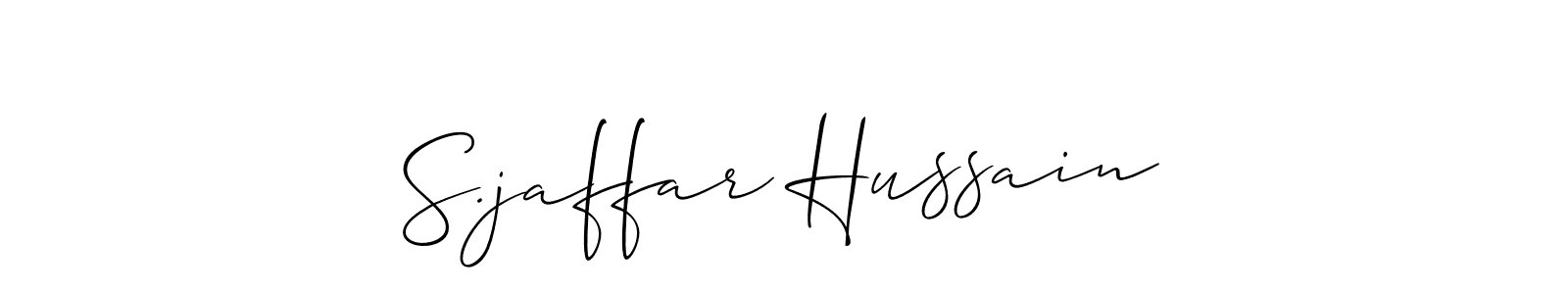 Check out images of Autograph of S.jaffar Hussain name. Actor S.jaffar Hussain Signature Style. Allison_Script is a professional sign style online. S.jaffar Hussain signature style 2 images and pictures png