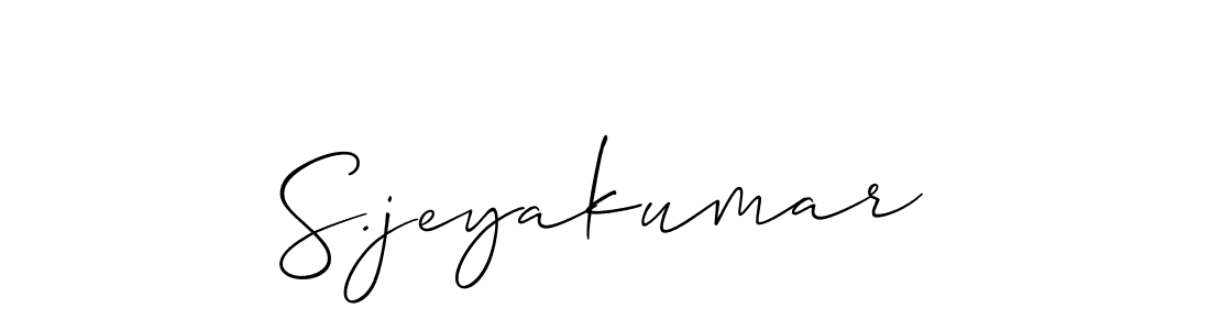 You can use this online signature creator to create a handwritten signature for the name S.jeyakumar. This is the best online autograph maker. S.jeyakumar signature style 2 images and pictures png