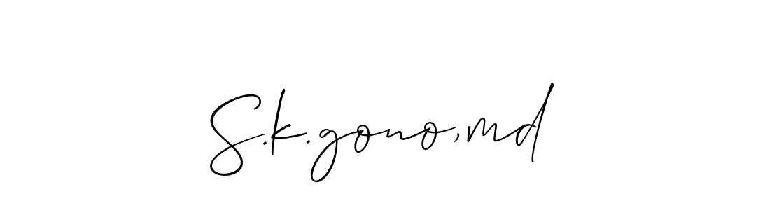 Here are the top 10 professional signature styles for the name S.k.gono,md. These are the best autograph styles you can use for your name. S.k.gono,md signature style 2 images and pictures png