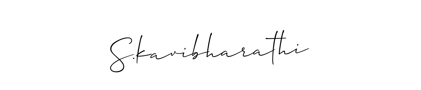 It looks lik you need a new signature style for name S.kavibharathi. Design unique handwritten (Allison_Script) signature with our free signature maker in just a few clicks. S.kavibharathi signature style 2 images and pictures png