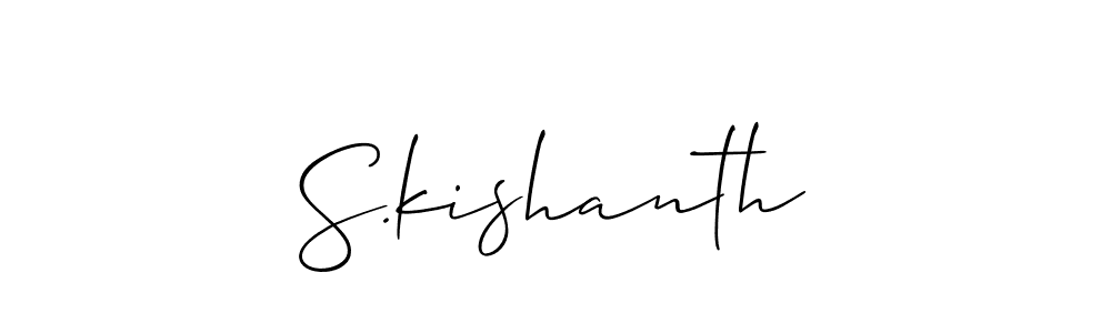 See photos of S.kishanth official signature by Spectra . Check more albums & portfolios. Read reviews & check more about Allison_Script font. S.kishanth signature style 2 images and pictures png