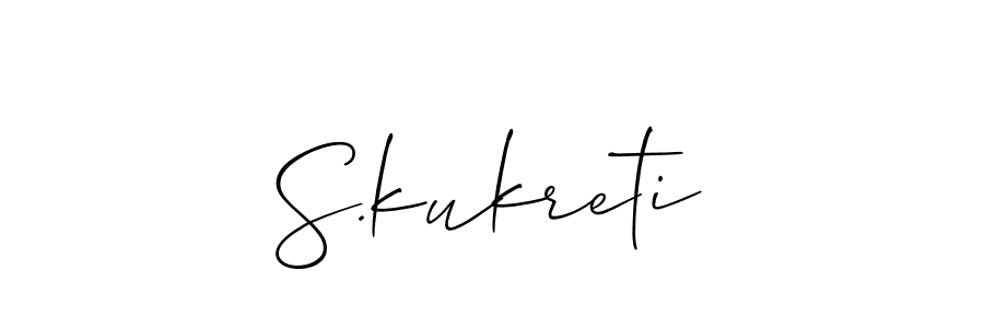 You can use this online signature creator to create a handwritten signature for the name S.kukreti. This is the best online autograph maker. S.kukreti signature style 2 images and pictures png