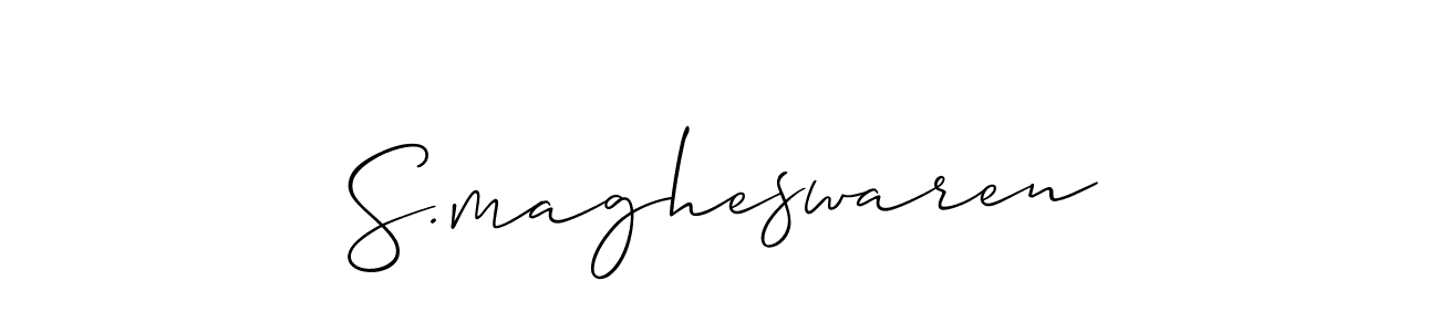 See photos of S.magheswaren official signature by Spectra . Check more albums & portfolios. Read reviews & check more about Allison_Script font. S.magheswaren signature style 2 images and pictures png
