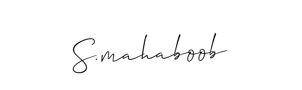 Check out images of Autograph of S.mahaboob name. Actor S.mahaboob Signature Style. Allison_Script is a professional sign style online. S.mahaboob signature style 2 images and pictures png