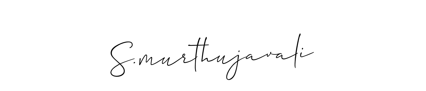 Check out images of Autograph of S.murthujavali name. Actor S.murthujavali Signature Style. Allison_Script is a professional sign style online. S.murthujavali signature style 2 images and pictures png