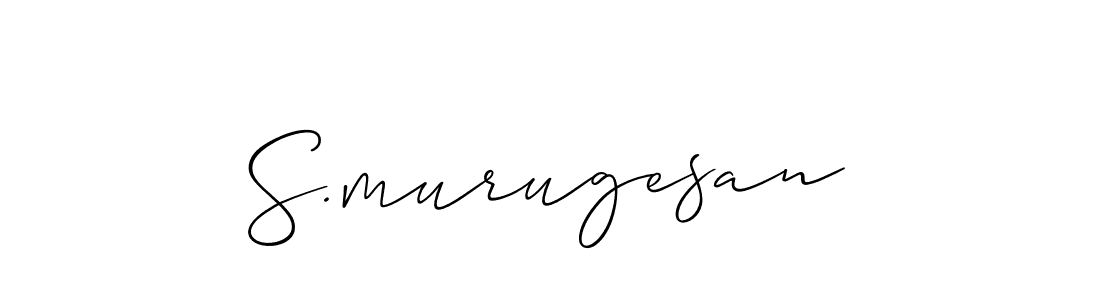 S.murugesan stylish signature style. Best Handwritten Sign (Allison_Script) for my name. Handwritten Signature Collection Ideas for my name S.murugesan. S.murugesan signature style 2 images and pictures png