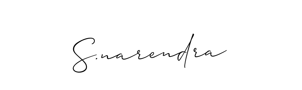 You can use this online signature creator to create a handwritten signature for the name S.narendra. This is the best online autograph maker. S.narendra signature style 2 images and pictures png