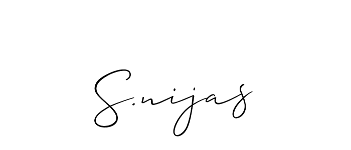 See photos of S.nijas official signature by Spectra . Check more albums & portfolios. Read reviews & check more about Allison_Script font. S.nijas signature style 2 images and pictures png