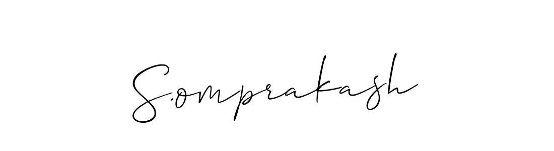 Once you've used our free online signature maker to create your best signature Allison_Script style, it's time to enjoy all of the benefits that S.omprakash name signing documents. S.omprakash signature style 2 images and pictures png