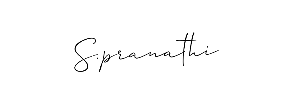 You can use this online signature creator to create a handwritten signature for the name S.pranathi. This is the best online autograph maker. S.pranathi signature style 2 images and pictures png