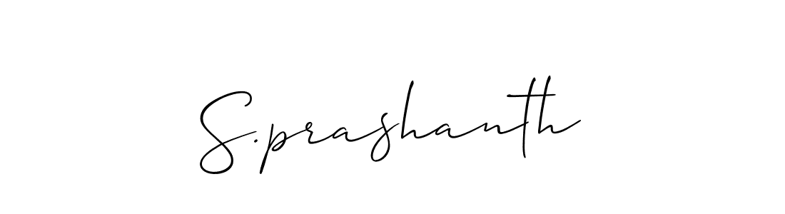 See photos of S.prashanth official signature by Spectra . Check more albums & portfolios. Read reviews & check more about Allison_Script font. S.prashanth signature style 2 images and pictures png