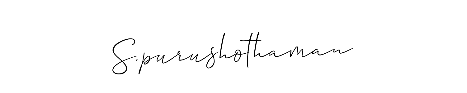 You can use this online signature creator to create a handwritten signature for the name S.purushothaman. This is the best online autograph maker. S.purushothaman signature style 2 images and pictures png