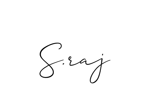 Make a short S.raj signature style. Manage your documents anywhere anytime using Allison_Script. Create and add eSignatures, submit forms, share and send files easily. S.raj signature style 2 images and pictures png
