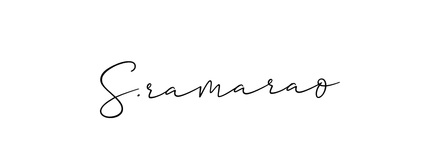 Once you've used our free online signature maker to create your best signature Allison_Script style, it's time to enjoy all of the benefits that S.ramarao name signing documents. S.ramarao signature style 2 images and pictures png