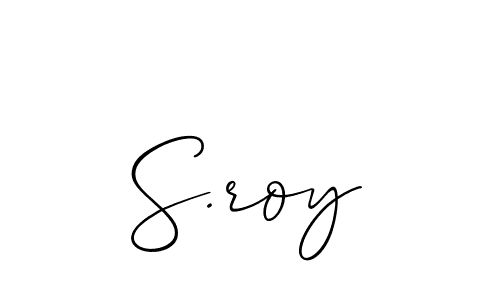 Also we have S.roy name is the best signature style. Create professional handwritten signature collection using Allison_Script autograph style. S.roy signature style 2 images and pictures png