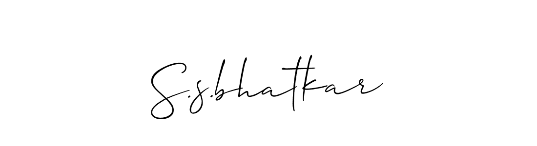 Here are the top 10 professional signature styles for the name S.s.bhatkar. These are the best autograph styles you can use for your name. S.s.bhatkar signature style 2 images and pictures png