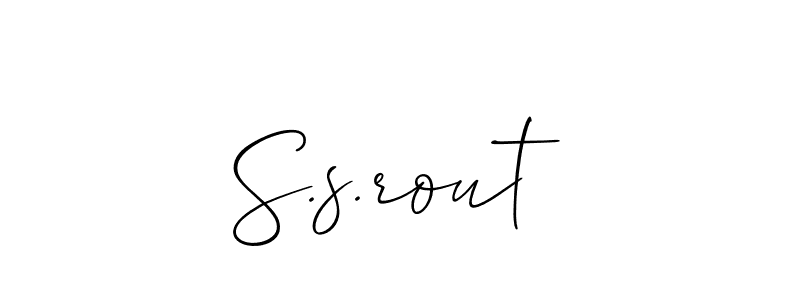 Here are the top 10 professional signature styles for the name S.s.rout. These are the best autograph styles you can use for your name. S.s.rout signature style 2 images and pictures png