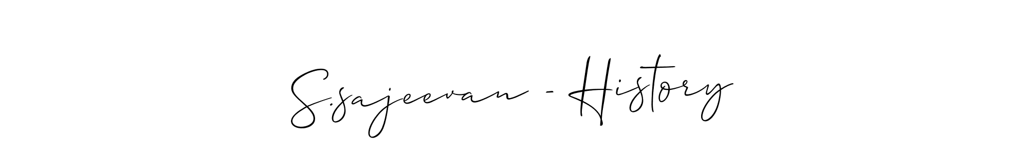 See photos of S.sajeevan - History official signature by Spectra . Check more albums & portfolios. Read reviews & check more about Allison_Script font. S.sajeevan - History signature style 2 images and pictures png