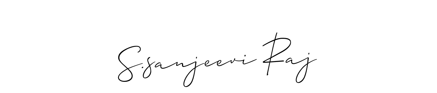 Make a beautiful signature design for name S.sanjeevi Raj. Use this online signature maker to create a handwritten signature for free. S.sanjeevi Raj signature style 2 images and pictures png