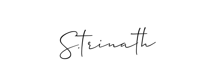 Once you've used our free online signature maker to create your best signature Allison_Script style, it's time to enjoy all of the benefits that S.trinath name signing documents. S.trinath signature style 2 images and pictures png