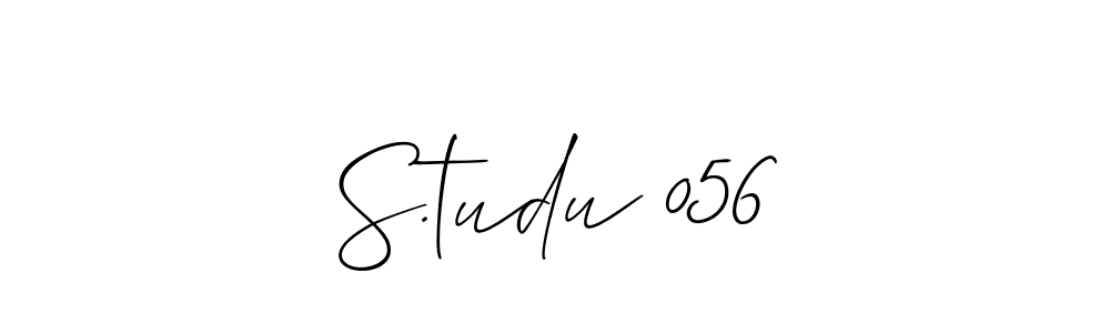 Allison_Script is a professional signature style that is perfect for those who want to add a touch of class to their signature. It is also a great choice for those who want to make their signature more unique. Get S.tudu 056 name to fancy signature for free. S.tudu 056 signature style 2 images and pictures png