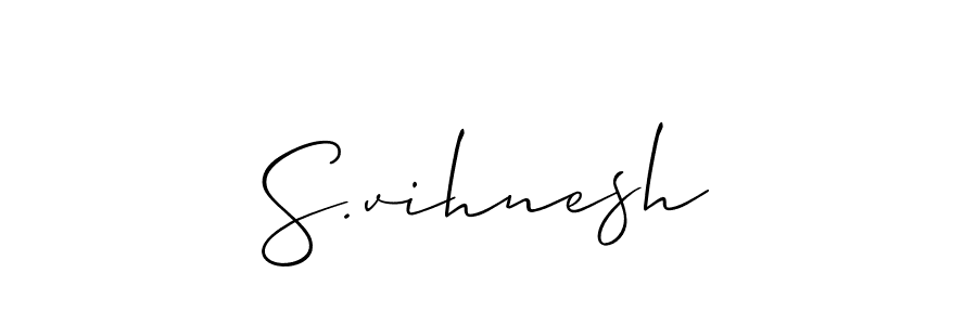Check out images of Autograph of S.vihnesh name. Actor S.vihnesh Signature Style. Allison_Script is a professional sign style online. S.vihnesh signature style 2 images and pictures png