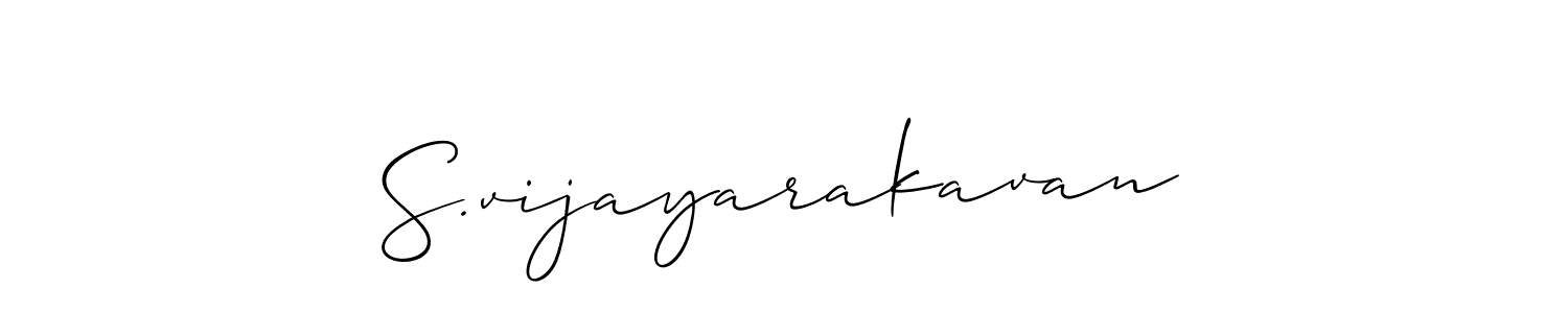 Best and Professional Signature Style for S.vijayarakavan. Allison_Script Best Signature Style Collection. S.vijayarakavan signature style 2 images and pictures png