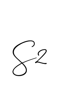 S2 stylish signature style. Best Handwritten Sign (Allison_Script) for my name. Handwritten Signature Collection Ideas for my name S2. S2 signature style 2 images and pictures png