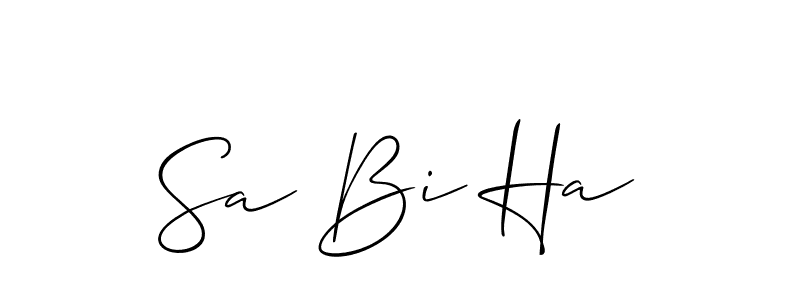 Check out images of Autograph of Sa Bi Ha name. Actor Sa Bi Ha Signature Style. Allison_Script is a professional sign style online. Sa Bi Ha signature style 2 images and pictures png