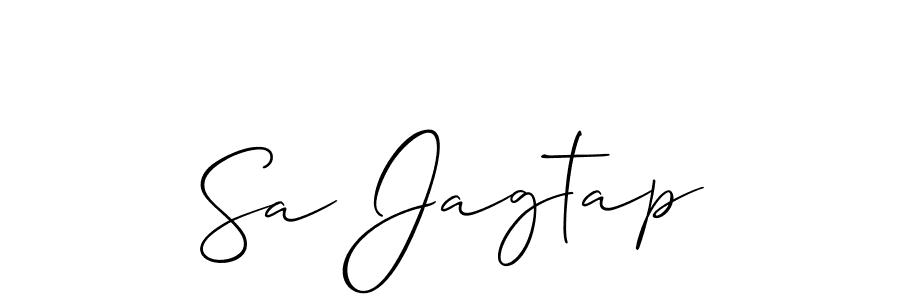 See photos of Sa Jagtap official signature by Spectra . Check more albums & portfolios. Read reviews & check more about Allison_Script font. Sa Jagtap signature style 2 images and pictures png