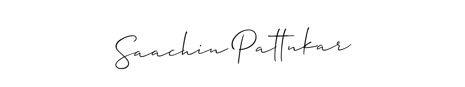 Similarly Allison_Script is the best handwritten signature design. Signature creator online .You can use it as an online autograph creator for name Saachin Pattnkar. Saachin Pattnkar signature style 2 images and pictures png