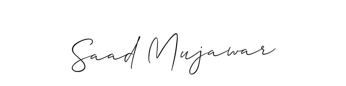 You can use this online signature creator to create a handwritten signature for the name Saad Mujawar. This is the best online autograph maker. Saad Mujawar signature style 2 images and pictures png