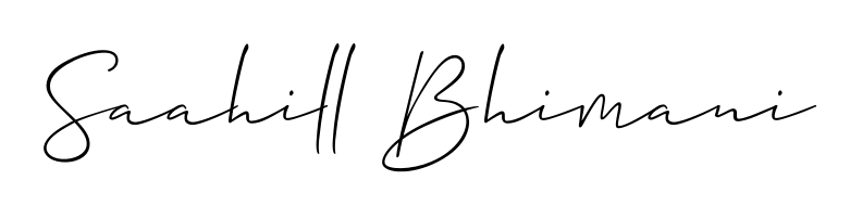 It looks like you need a new signature style for name Saahill Bhimani. Design unique handwritten (Allison_Script) signature with our free signature maker in just a few clicks. Saahill Bhimani signature style 2 images and pictures png