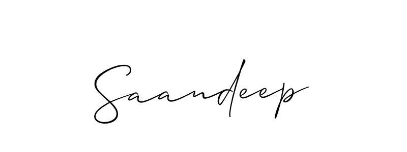 Similarly Allison_Script is the best handwritten signature design. Signature creator online .You can use it as an online autograph creator for name Saandeep. Saandeep signature style 2 images and pictures png
