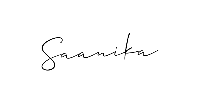 How to Draw Saanika signature style? Allison_Script is a latest design signature styles for name Saanika. Saanika signature style 2 images and pictures png