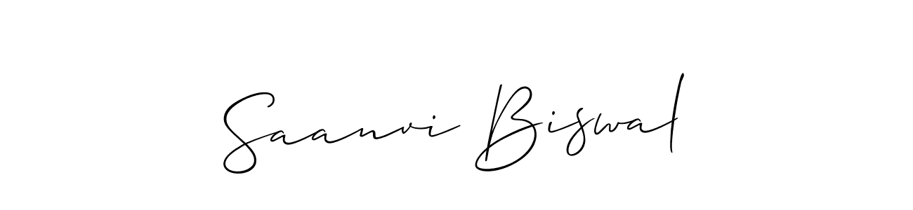 Also You can easily find your signature by using the search form. We will create Saanvi Biswal name handwritten signature images for you free of cost using Allison_Script sign style. Saanvi Biswal signature style 2 images and pictures png