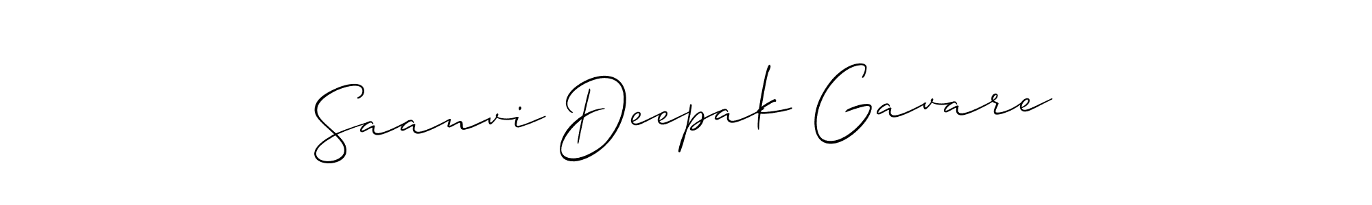 Make a beautiful signature design for name Saanvi Deepak Gavare. Use this online signature maker to create a handwritten signature for free. Saanvi Deepak Gavare signature style 2 images and pictures png