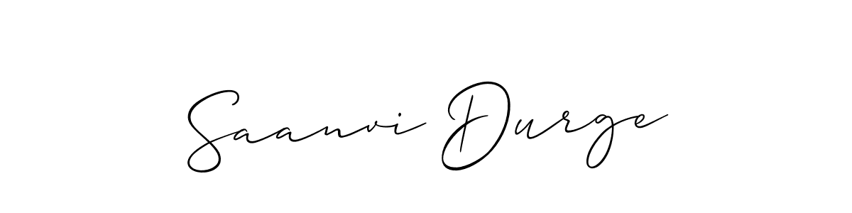 Once you've used our free online signature maker to create your best signature Allison_Script style, it's time to enjoy all of the benefits that Saanvi Durge name signing documents. Saanvi Durge signature style 2 images and pictures png