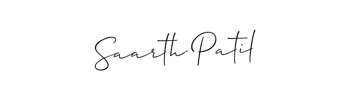 Here are the top 10 professional signature styles for the name Saarth Patil. These are the best autograph styles you can use for your name. Saarth Patil signature style 2 images and pictures png