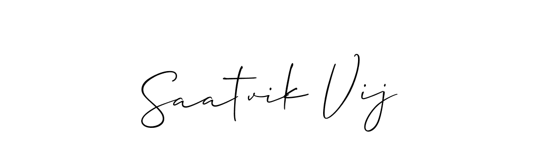 Here are the top 10 professional signature styles for the name Saatvik Vij. These are the best autograph styles you can use for your name. Saatvik Vij signature style 2 images and pictures png