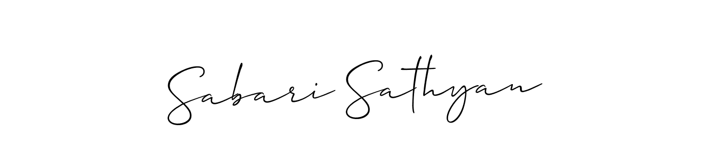 You can use this online signature creator to create a handwritten signature for the name Sabari Sathyan. This is the best online autograph maker. Sabari Sathyan signature style 2 images and pictures png