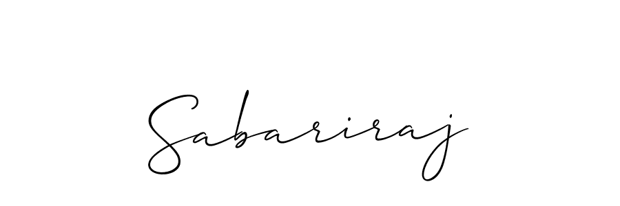 Make a short Sabariraj signature style. Manage your documents anywhere anytime using Allison_Script. Create and add eSignatures, submit forms, share and send files easily. Sabariraj signature style 2 images and pictures png