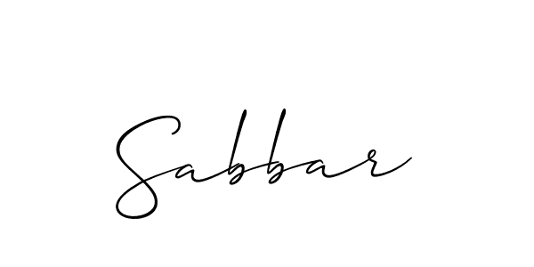 You should practise on your own different ways (Allison_Script) to write your name (Sabbar) in signature. don't let someone else do it for you. Sabbar signature style 2 images and pictures png