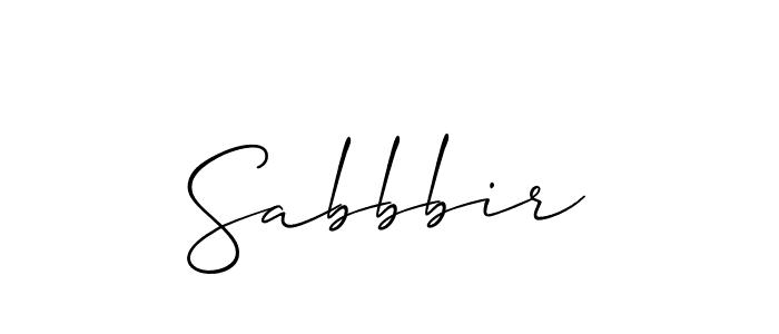 Allison_Script is a professional signature style that is perfect for those who want to add a touch of class to their signature. It is also a great choice for those who want to make their signature more unique. Get Sabbbir name to fancy signature for free. Sabbbir signature style 2 images and pictures png