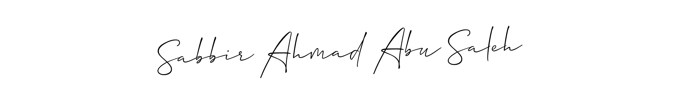 This is the best signature style for the Sabbir Ahmad Abu Saleh name. Also you like these signature font (Allison_Script). Mix name signature. Sabbir Ahmad Abu Saleh signature style 2 images and pictures png
