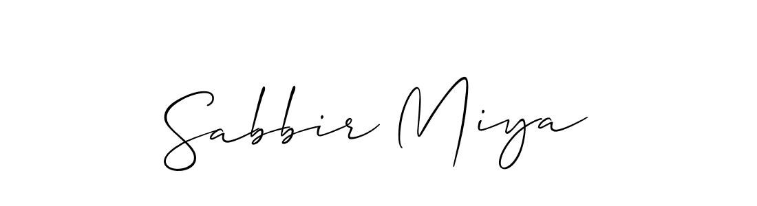 Once you've used our free online signature maker to create your best signature Allison_Script style, it's time to enjoy all of the benefits that Sabbir Miya name signing documents. Sabbir Miya signature style 2 images and pictures png