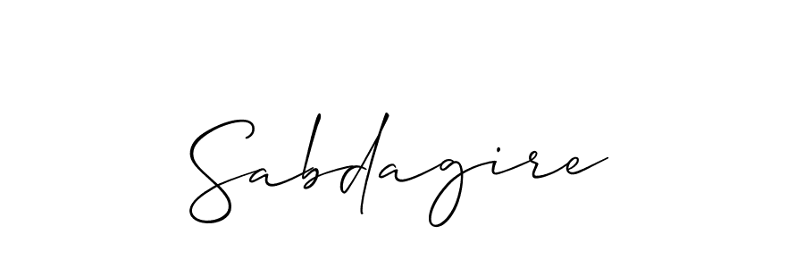 Similarly Allison_Script is the best handwritten signature design. Signature creator online .You can use it as an online autograph creator for name Sabdagire. Sabdagire signature style 2 images and pictures png