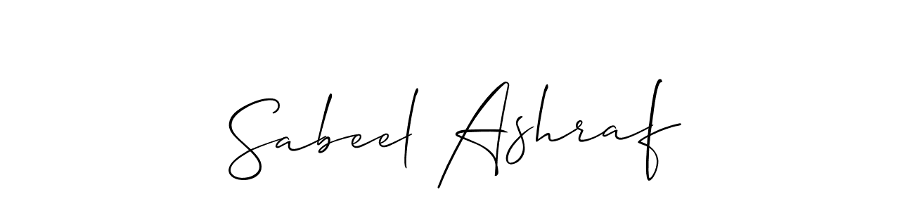 See photos of Sabeel Ashraf official signature by Spectra . Check more albums & portfolios. Read reviews & check more about Allison_Script font. Sabeel Ashraf signature style 2 images and pictures png