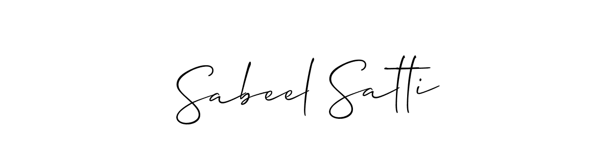 Check out images of Autograph of Sabeel Satti name. Actor Sabeel Satti Signature Style. Allison_Script is a professional sign style online. Sabeel Satti signature style 2 images and pictures png